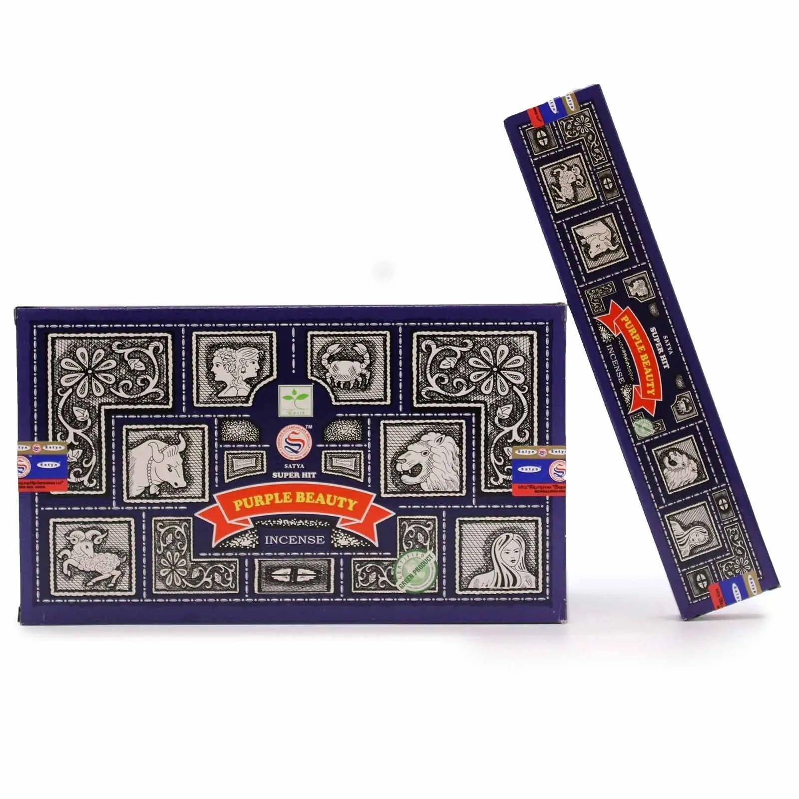 Nag Champa Super Hit Purple Beauty incense sticks for meditation and aromatherapy