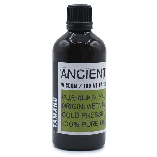 Tamanu Oil 100ml carrier oil 100ml - pure natural base oil for aromatherapy, massage and skincare