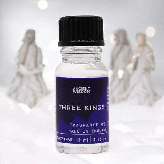 10ml Three Kings Fragrance Oil Bottle – Long Lasting Scent for Candles, Soaps & Diffusers