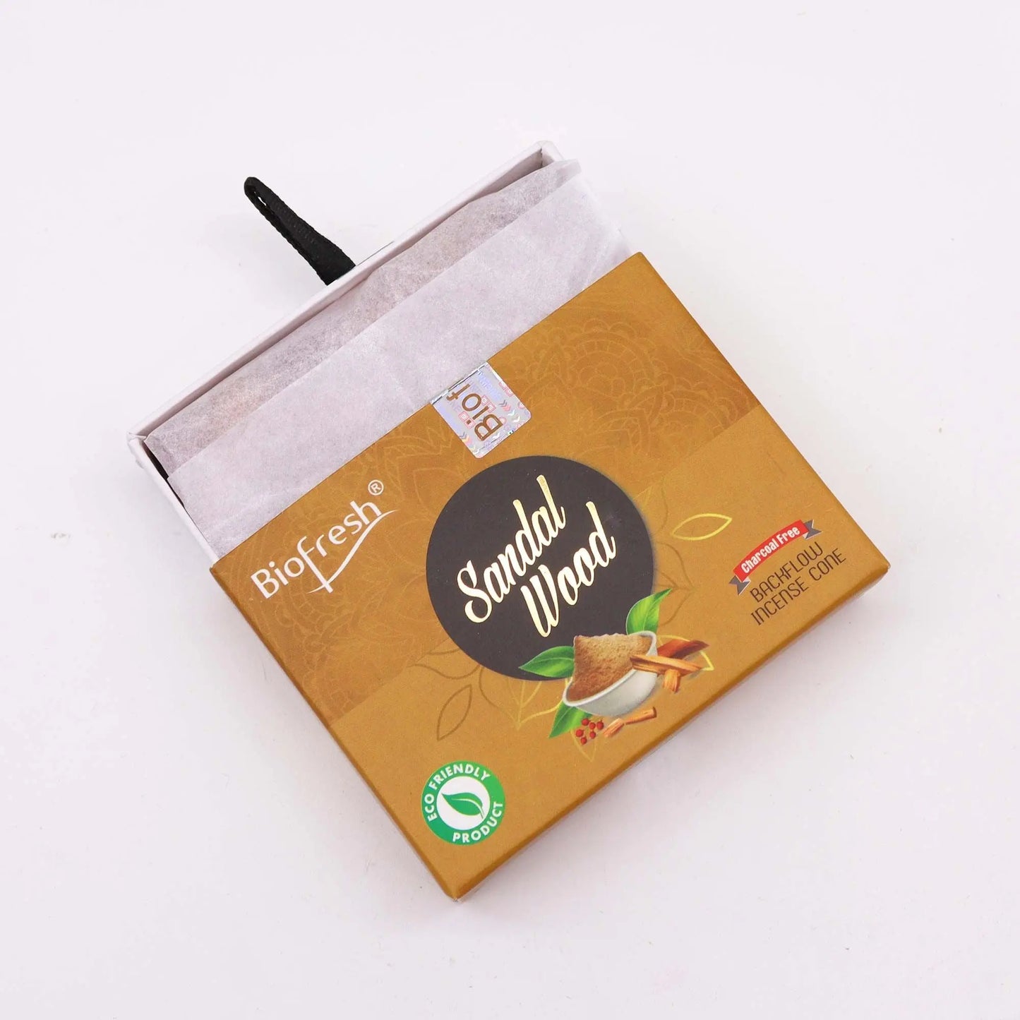 Biofresh Backflow Incense Cones - Sandalwood Ninja Aromatherapy