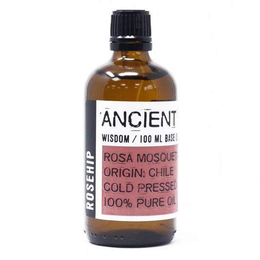 Rosehip Oil carrier oil 100ml - pure natural base oil for aromatherapy, massage and skincare