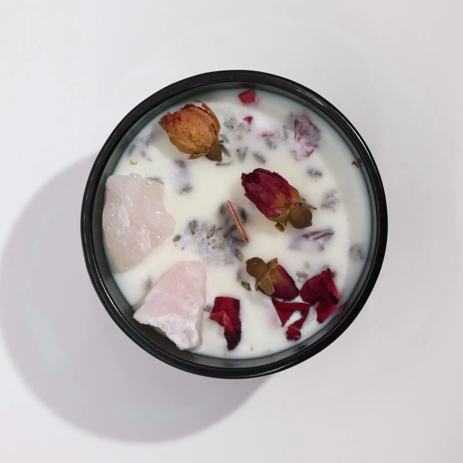 Hop Hare Crystal Magic Flower Candle - The Lovers Ninja Aromatherapy