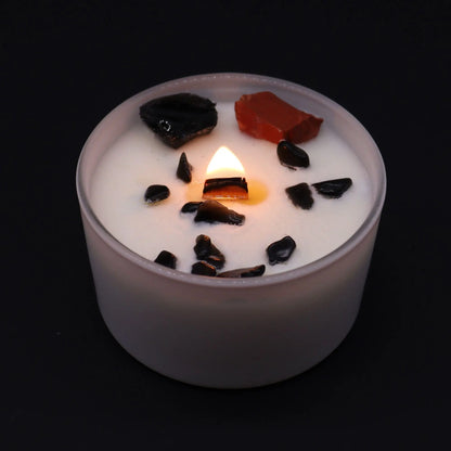 Chakra Crystal Candles - Root Chakra Ninja Aromatherapy