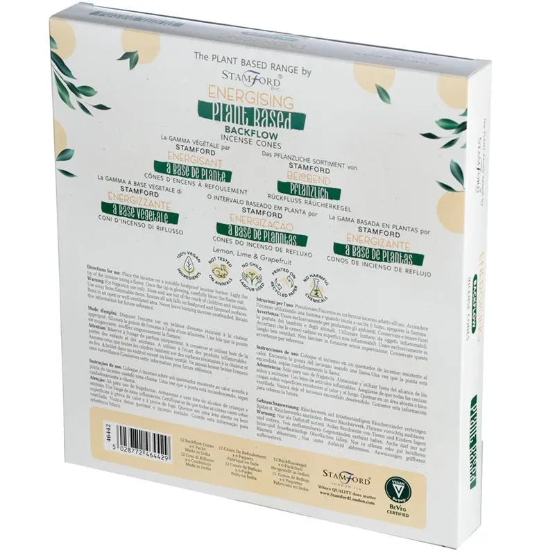 Plant Based Backflow Incense Cones - Energising Ninja Aromatherapy