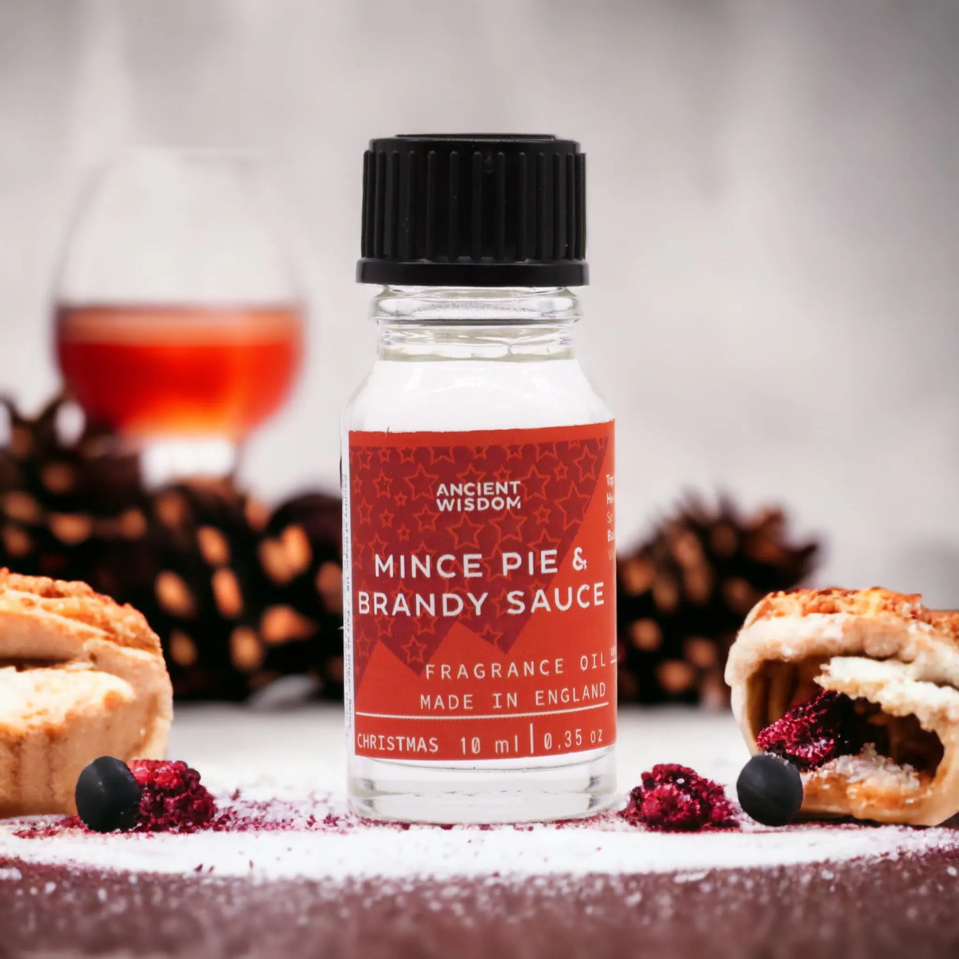 Mince Pie & Brandy Sauce Fragrance Oil 10ml - Ninja Aromatherapy