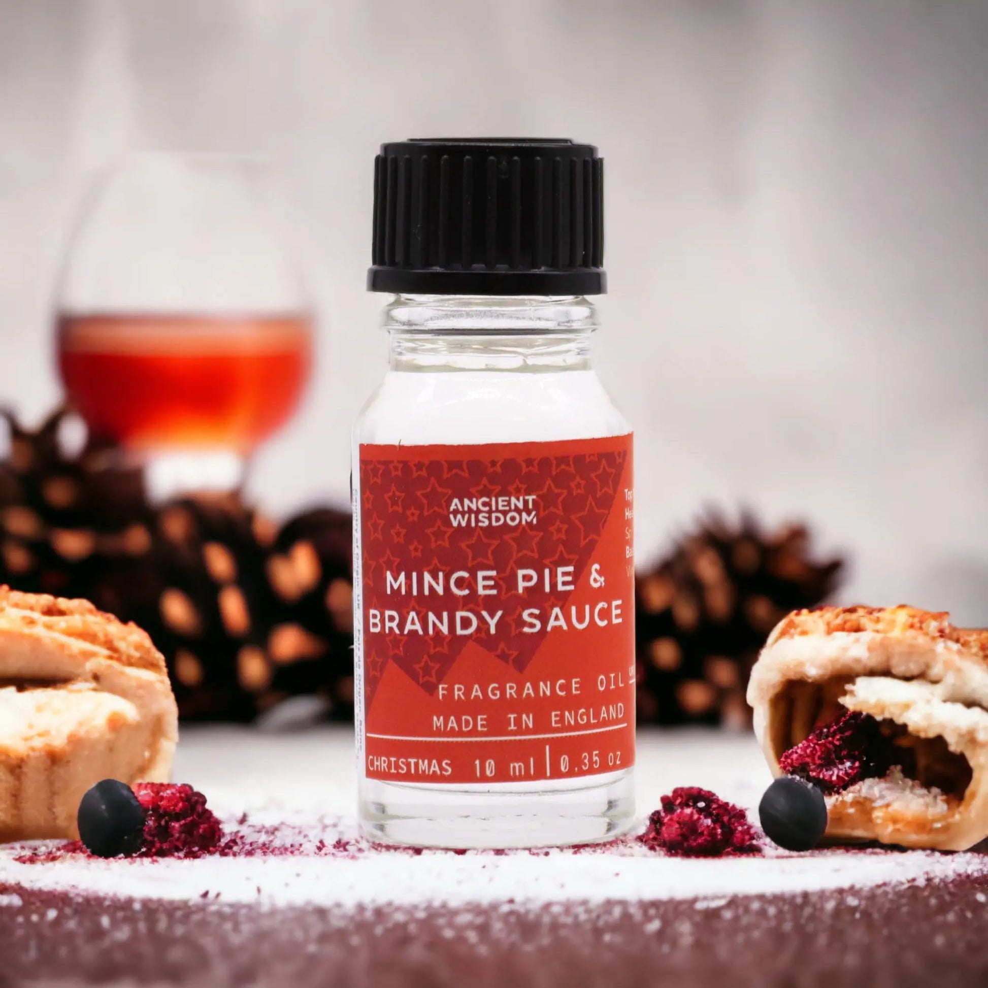 Mince Pie & Brandy Sauce Fragrance Oil 10ml - Ninja Aromatherapy
