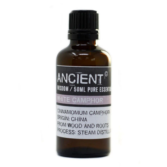 White Camphor  50ml 50ml Pure Essential Oil for Aromatherapy and Natural Wellness