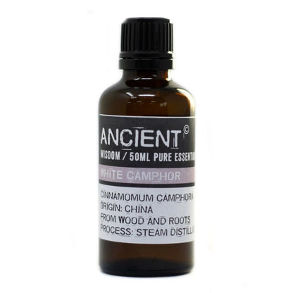 White Camphor  50ml 50ml Pure Essential Oil for Aromatherapy and Natural Wellness