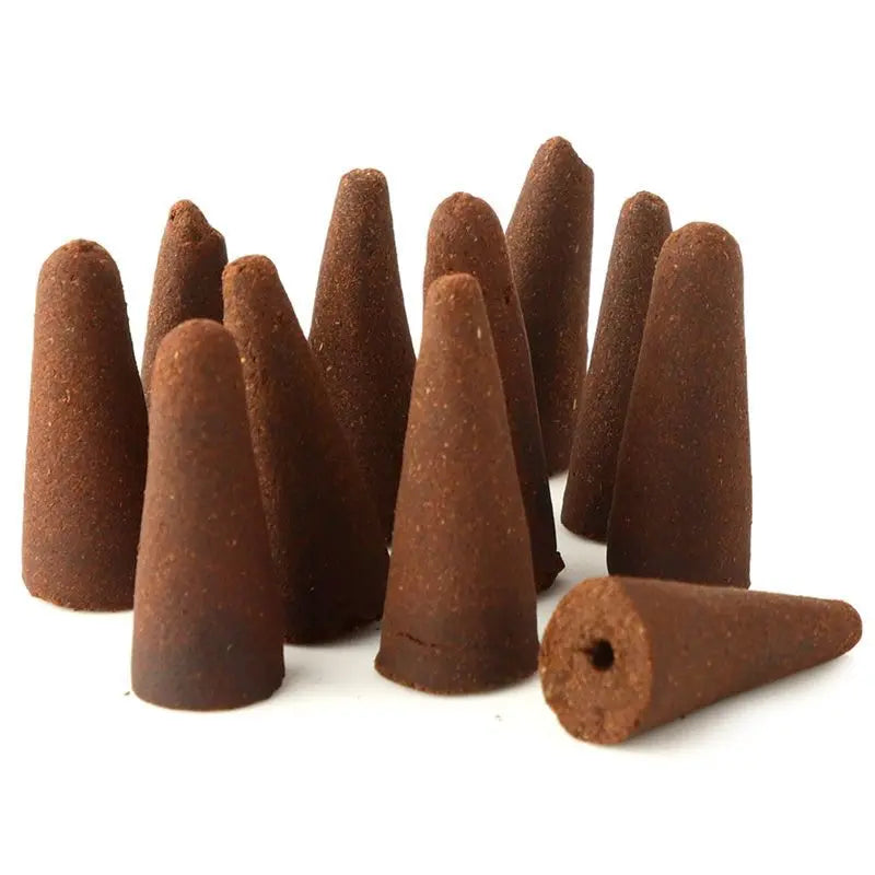 Plant Based Backflow Incense Cones - Apple & Cinnamon Ninja Aromatherapy