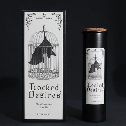 Ancient Witch Ritual Candles - Locked Desires Ancient Witch Ritual Candles from China with essential oils soy wax candle