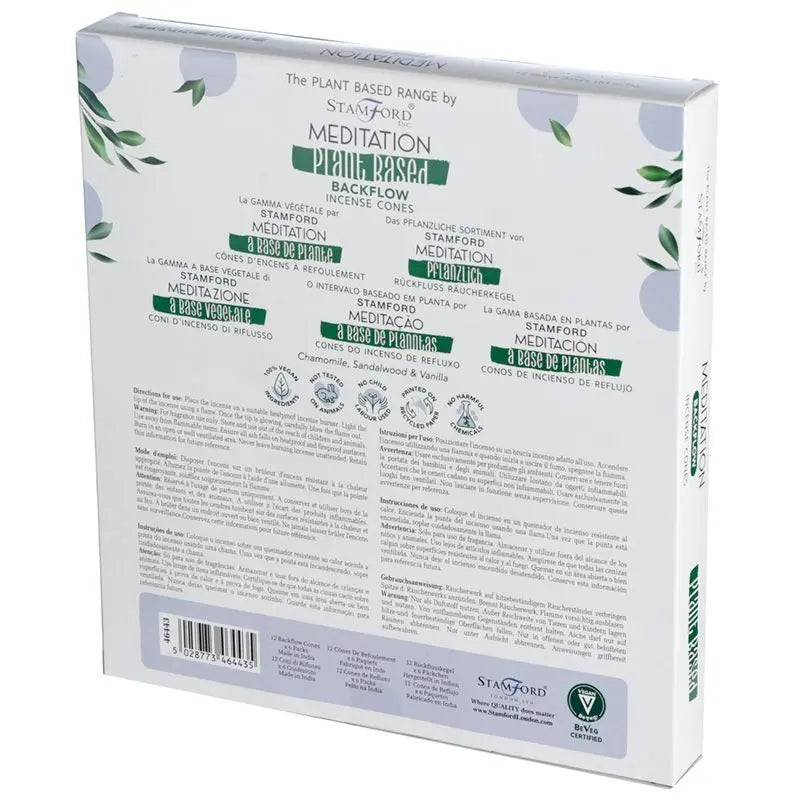 Plant Based Backflow Incense Cones - Meditation Ninja Aromatherapy