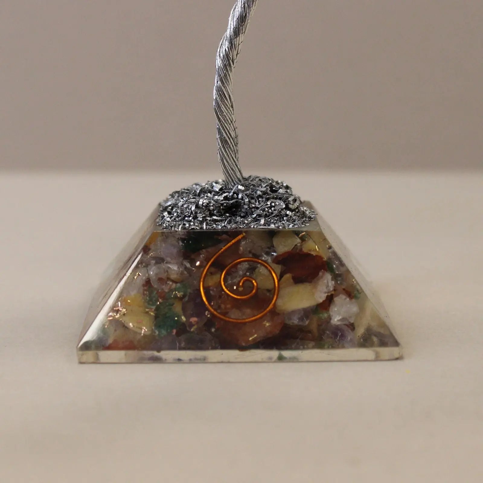 Gemstone Tree with Organite Base - 80 Stone - Multi Ninja Aromatherapy