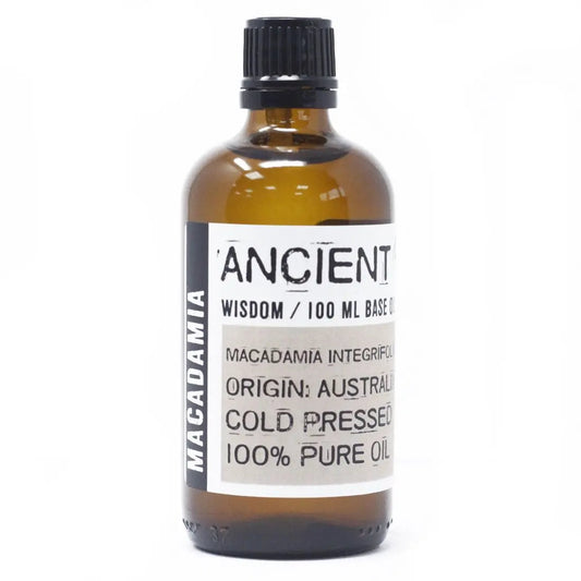 Macadamia Oil carrier oil 100ml - pure natural base oil for aromatherapy, massage and skincare