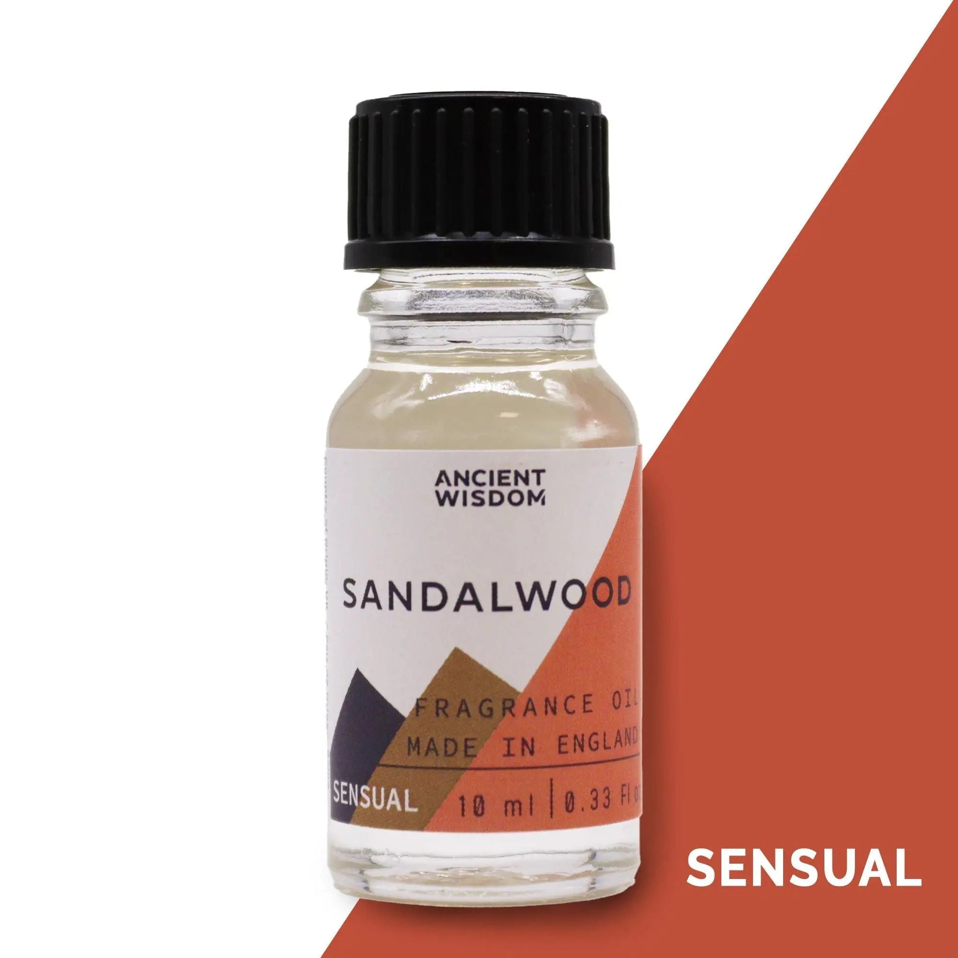 10ml Sandalwood Fragrance Oil Bottle – Long Lasting Scent for Candles, Soaps & Diffusers