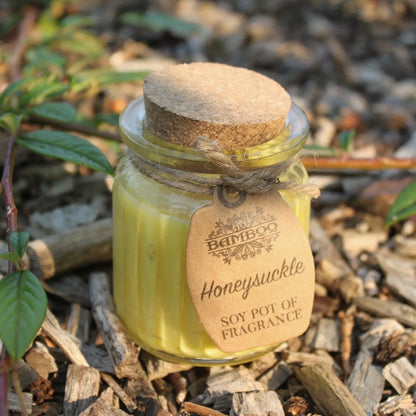 Honeysuckle Soy Pot of Fragrance Candles Ninja Aromatherapy
