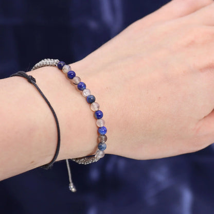 Zodiac Crystal Candle with Gemstone Bracelet - Taurus Ninja Aromatherapy