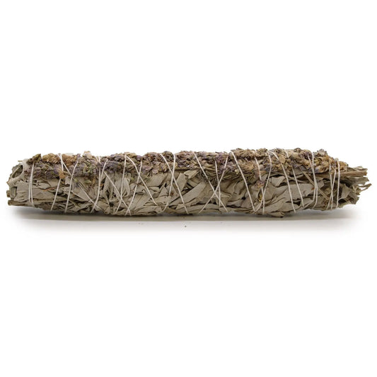 Smudge Stick - White Sage & Lavender 22.5cm - Smudge Sticks - individually wrapped high quality product