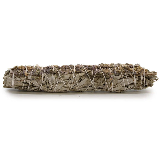 Smudge Stick - White Sage & Lavender 22.5cm - Smudge Sticks - individually wrapped high quality product