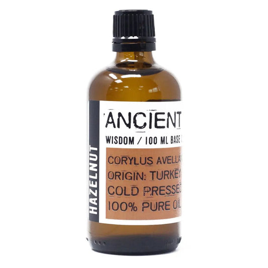 Hazelnut Oil carrier oil 100ml - pure natural base oil for aromatherapy, massage and skincare