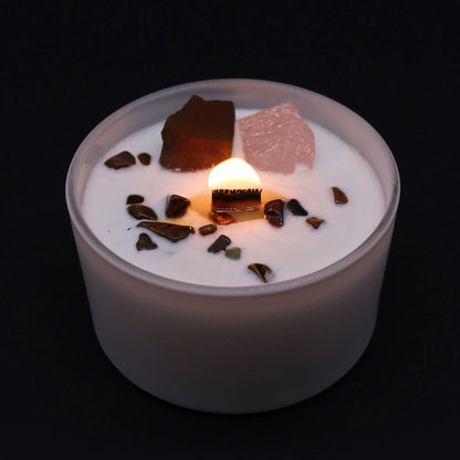 Chakra Crystal Candles - Sacred Chakra Ninja Aromatherapy