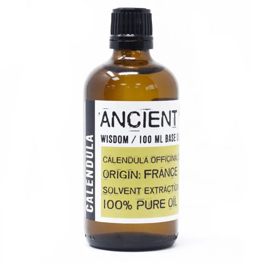 Calendula Oil carrier oil 100ml - pure natural base oil for aromatherapy, massage and skincare