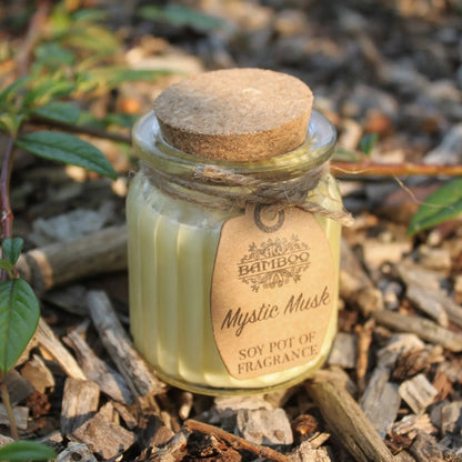 Mystic Musk Soy Pot of Fragrance Candles Ninja Aromatherapy
