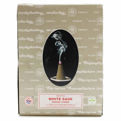 White Sage Dhoop Cones Ninja Aromatherapy