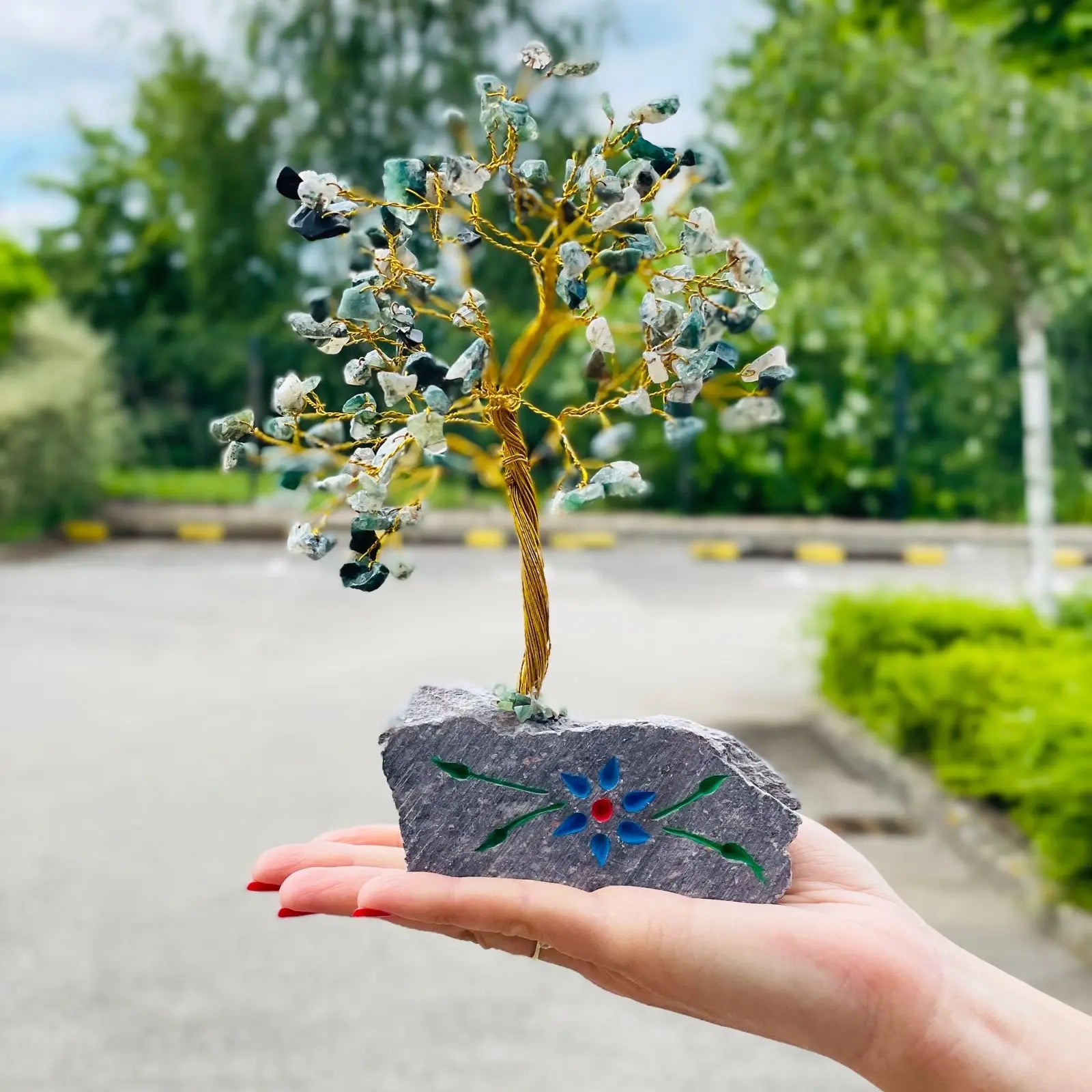 Moss Agate - 160 Stone Ninja Aromatherapy
