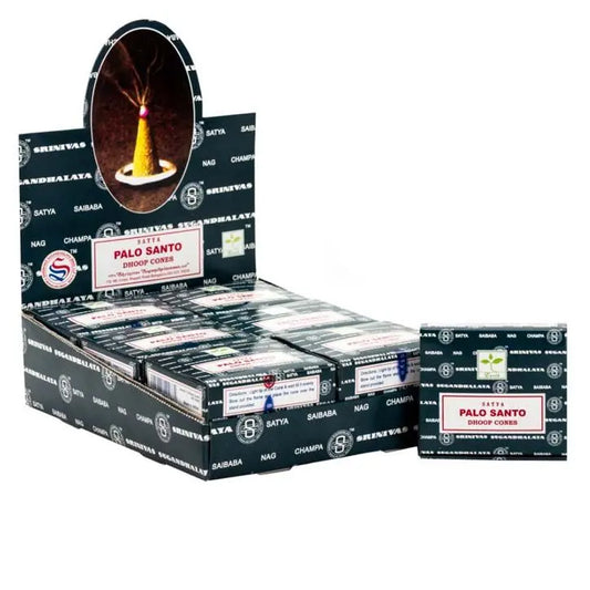 Nag Champa Palo Santo Dhoop Cones incense sticks for meditation and aromatherapy