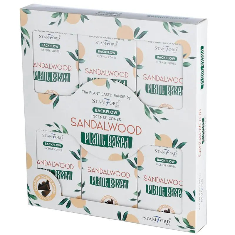 Plant Based Backflow Incense Cones - Sandalwood Ninja Aromatherapy