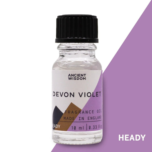 10ml Devon Violet Fragrance Oil Bottle – Long Lasting Scent for Candles, Soaps & Diffusers