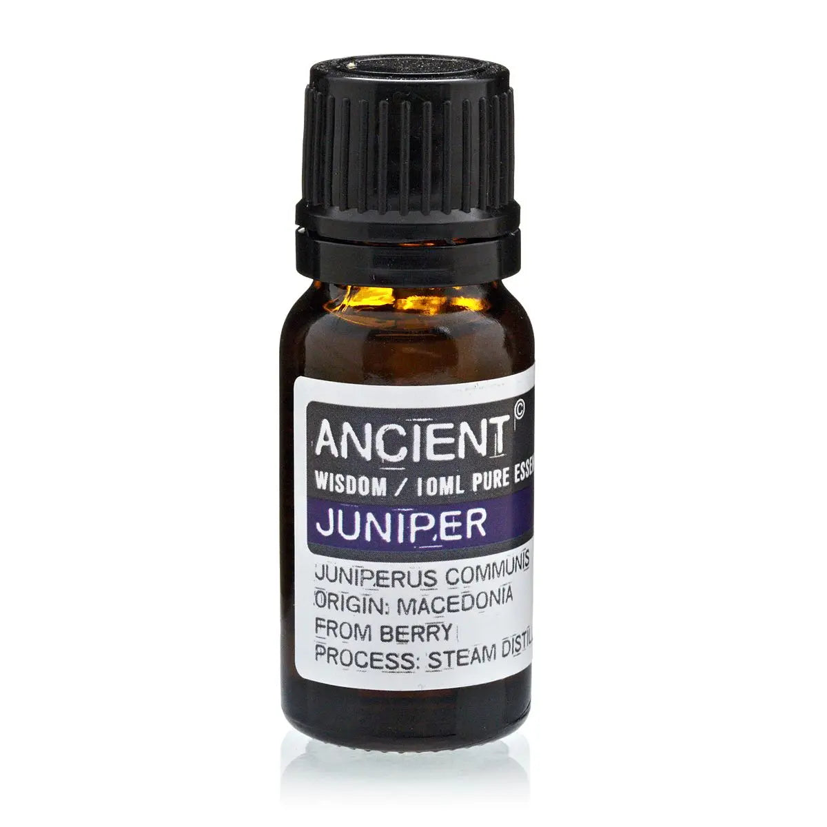 Juniperberry Essential Oil 10ml Amber Glass Bottle with Built-In Drop Reducer – Purifying, Calming and Cleansing