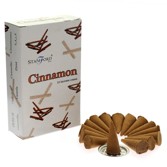 Cinnamon Cones by Ninja Aromatherapy incense cones for aromatherapy.