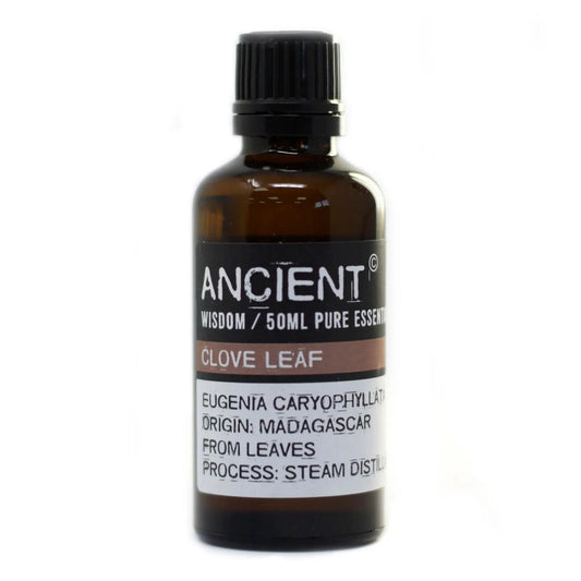 Clove Leaf  50ml 50ml Pure Essential Oil for Aromatherapy and Natural Wellness