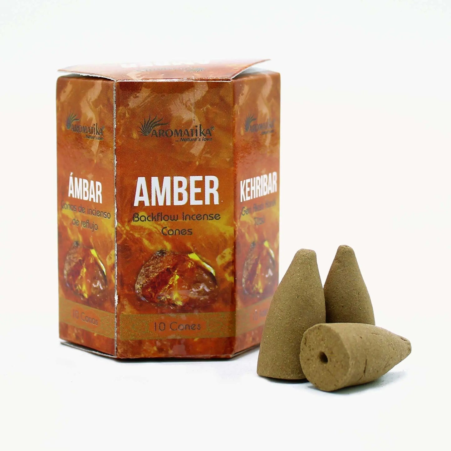 Pack of 10 Masala Backflow Incense - Amber Ninja Aromatherapy