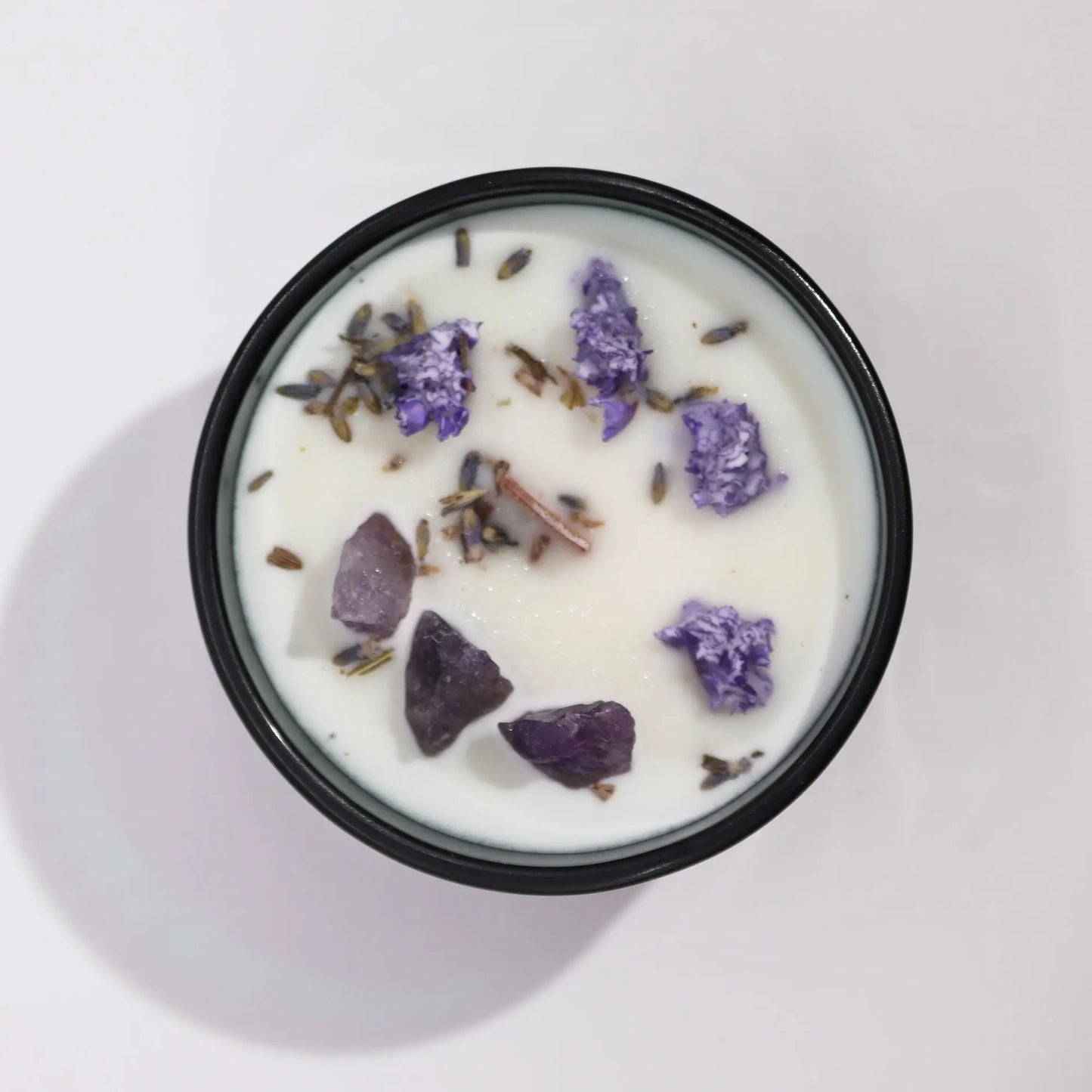 Hop Hare Crystal Magic Flower Candle - The Moon Ninja Aromatherapy