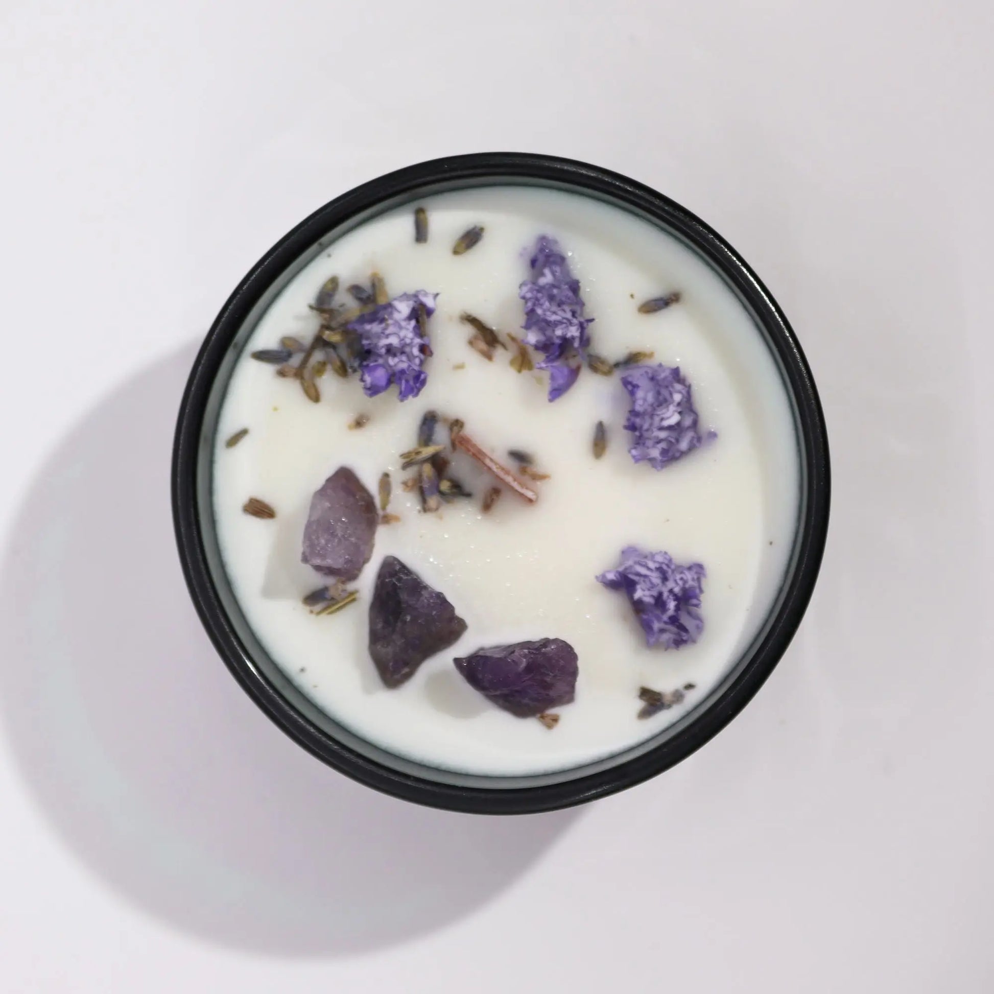 Hop Hare Crystal Magic Flower Candle - The Moon Ninja Aromatherapy