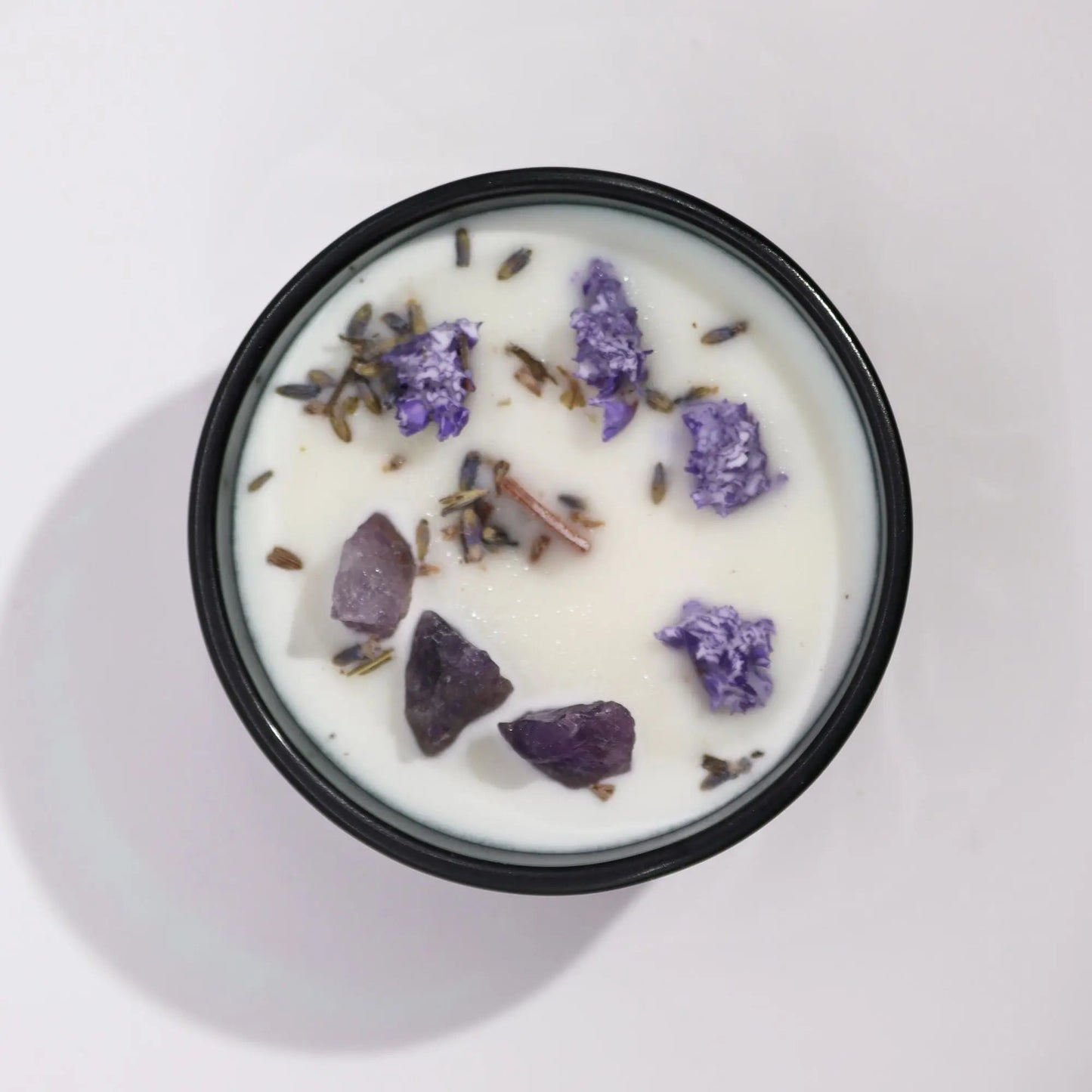 Hop Hare Crystal Magic Flower Candle - The Moon Ninja Aromatherapy