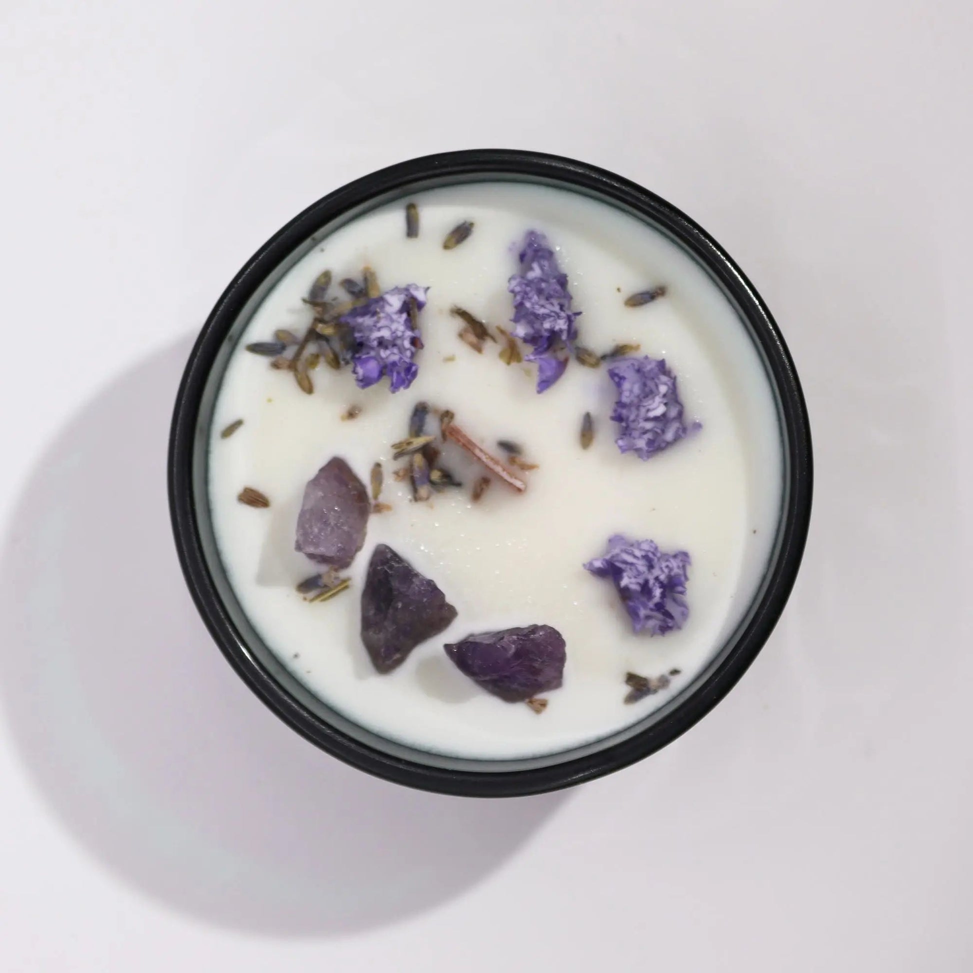 Hop Hare Crystal Magic Flower Candle - The Moon Ninja Aromatherapy
