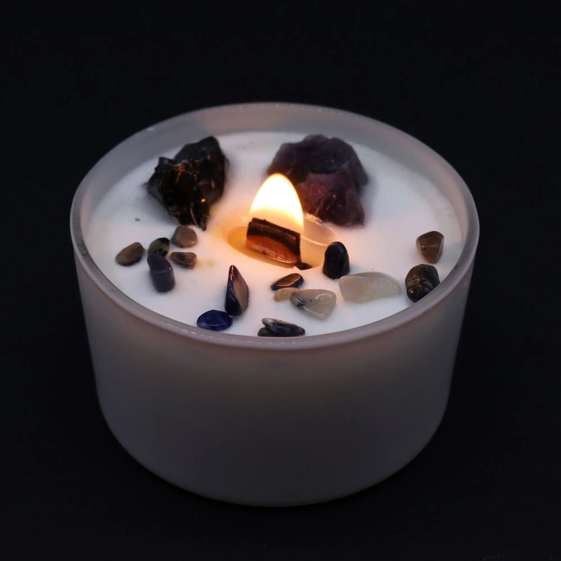 Chakra Crystal Candles - Solar Plexus Chakra Ninja Aromatherapy
