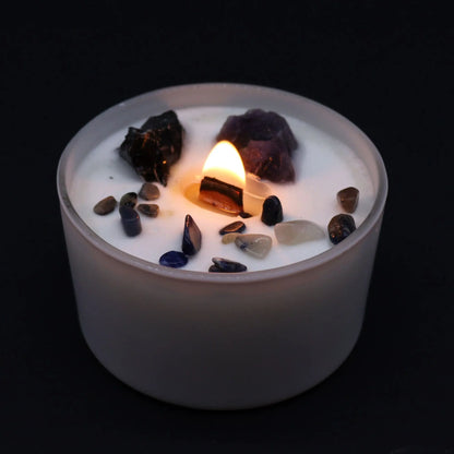 Chakra Crystal Candles - Solar Plexus Chakra Ninja Aromatherapy