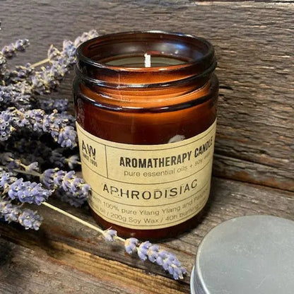 Aromatherapy Candle - Aphrodisiac Aromatherapy Soy Wax Candles - 200g from China with essential oils soy wax candle