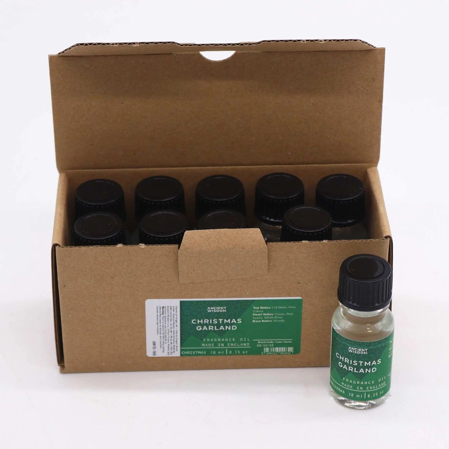 Christmas Garland Fragrance Oil 10ml - Ninja Aromatherapy
