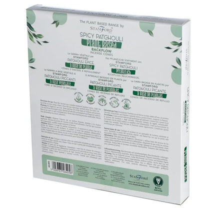 Plant Based Backflow Incense Cones - Spicy Patchouli Ninja Aromatherapy