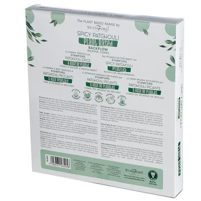 Plant Based Backflow Incense Cones - Spicy Patchouli Ninja Aromatherapy