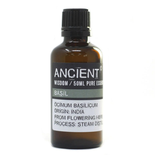 Basil 50ml 50ml Pure Essential Oil for Aromatherapy and Natural Wellness
