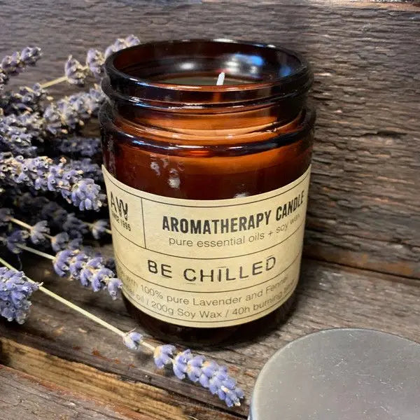 Aromatherapy Candle - Be Chilled Aromatherapy Soy Wax Candles - 200g from China with essential oils soy wax candle