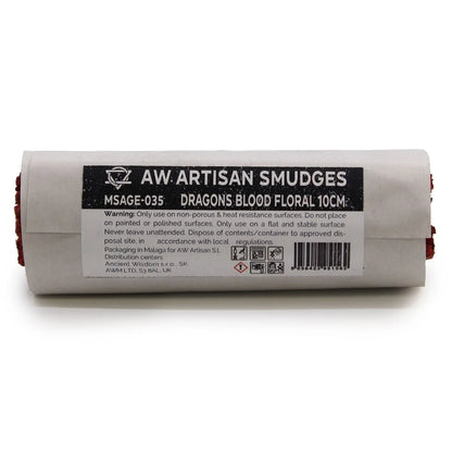 Smudge Stick - Dragons Blood Floral Sage 10cm - Ninja Aromatherapy