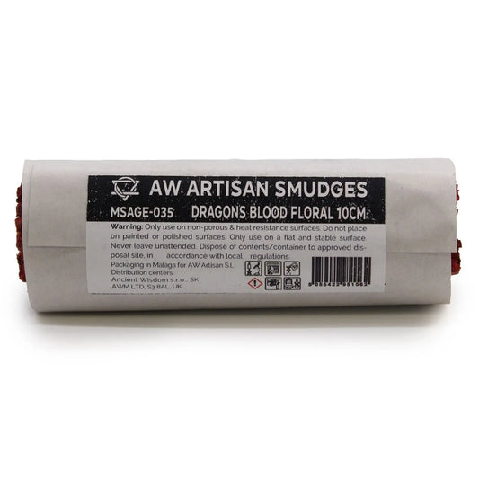 Smudge Stick - Dragons Blood Floral Sage 10cm - Ninja Aromatherapy