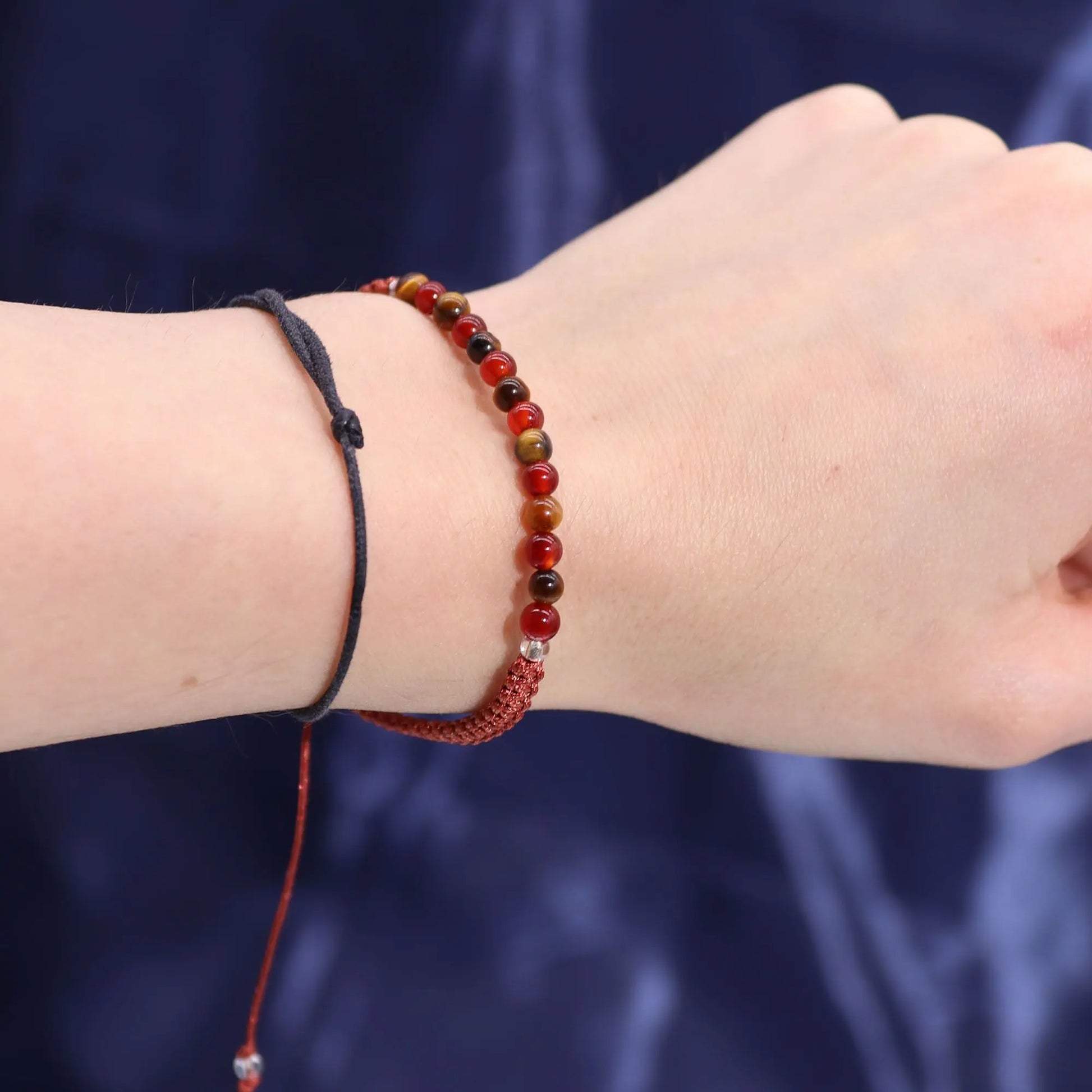 Zodiac Crystal Candle with Gemstone Bracelet - Leo Ninja Aromatherapy